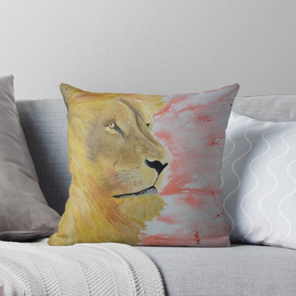 Item preview, Lion-Red-Orange designed and sold by Austin Fabinski Art.