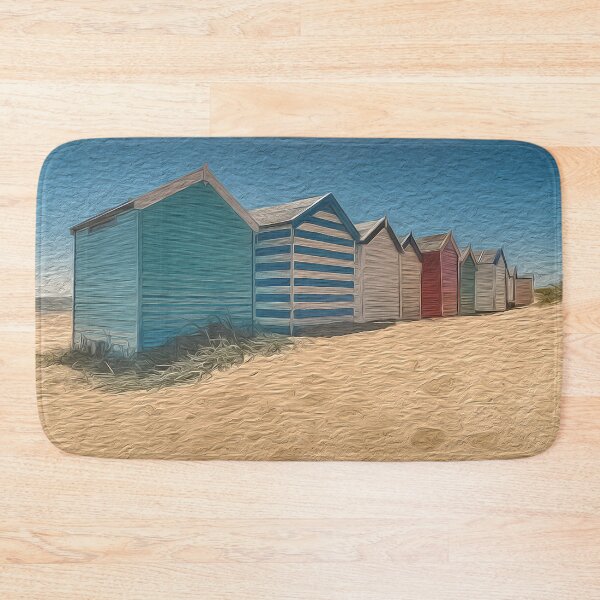 Item preview, Beach Huts Digital Art Painting designed and sold by davidelder.