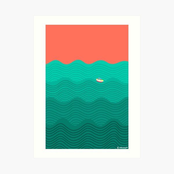 "Ponyo Inspired" Art Print for Sale by Wildpoppy02 | Redbubble