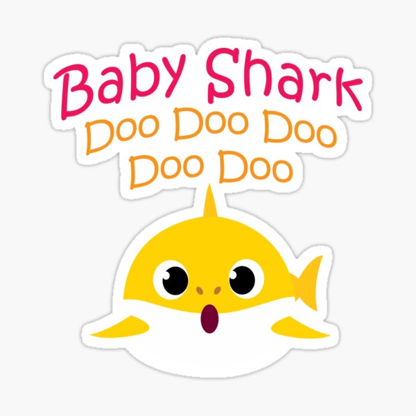 Youtube For Kids Stickers Redbubble - baby shark the game pre alpha roblox