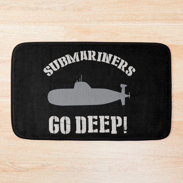 Item preview, Submariners Go Deep Submarine Navy designed and sold by funnytshirtemp.