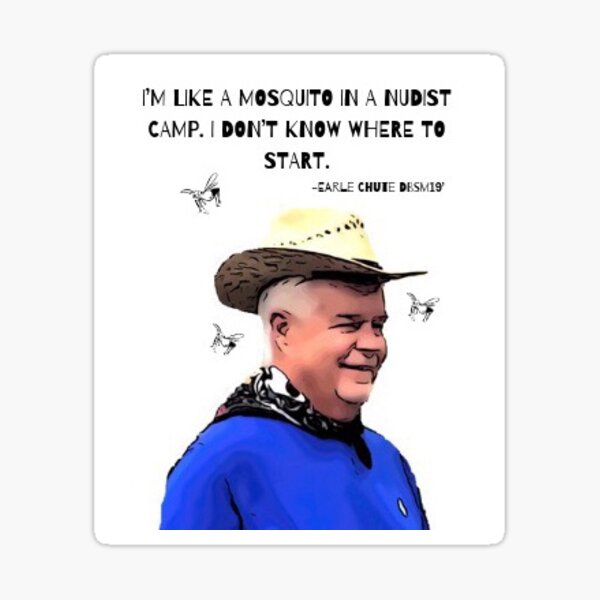 Earle Chute Sticker