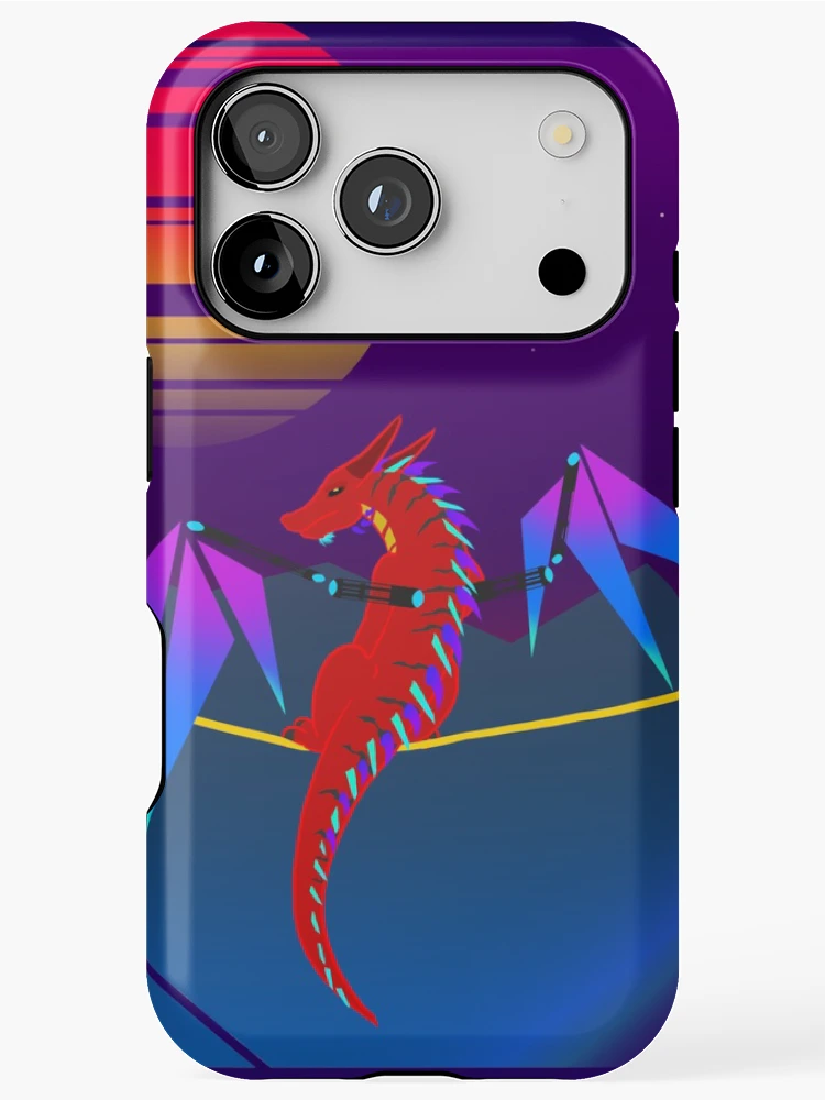 Thumbnail 1 of 4, iPhone Case, Star-Raptor Sunset Tee designed and sold by Star-Raptor.