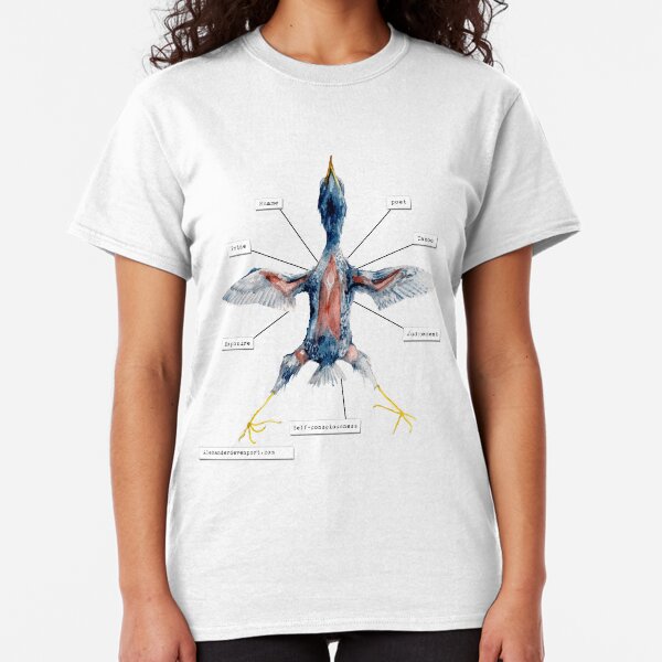 Unscientific Illustration - not a dead bird Classic T-Shirt
