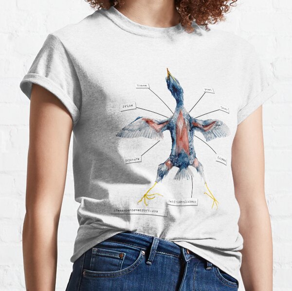 Unscientific Illustration - not a dead bird Classic T-Shirt