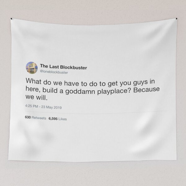Item preview, Blockbuster designed and sold by Claire O'Meara.