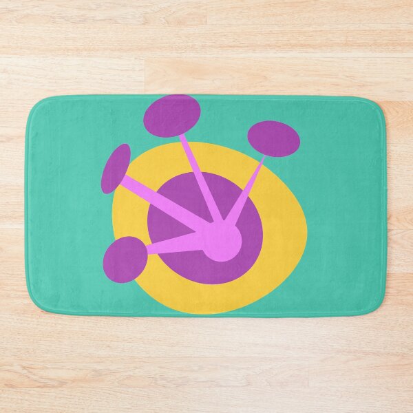 Item preview, Groovy Shapes and Circles | Pink, Purple, Yellow designed and sold by Bridget Beswick.