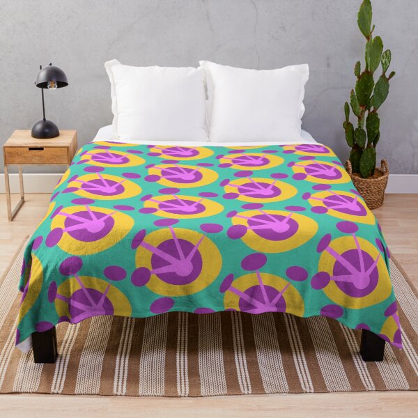 Item preview, Groovy Shapes and Circles | Pink, Purple, Yellow designed and sold by Bridget Beswick.