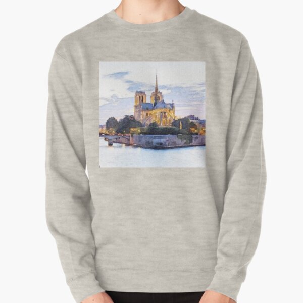Notre Dame Paris Pullover Sweatshirt