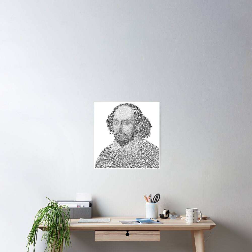 The Tempest as William Shakespeare Poster