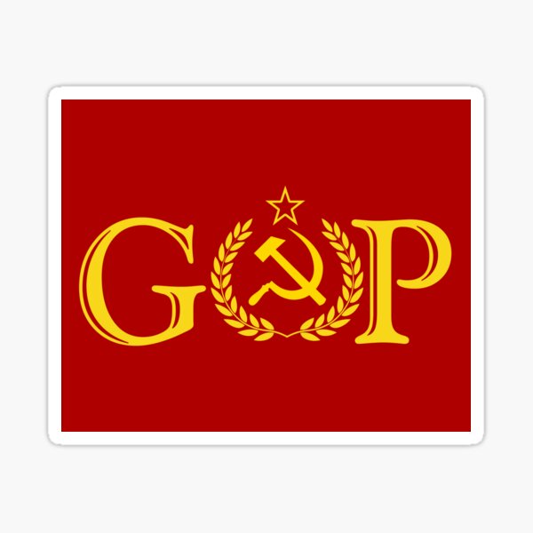 GOP Russia | Putin Republican Sticker