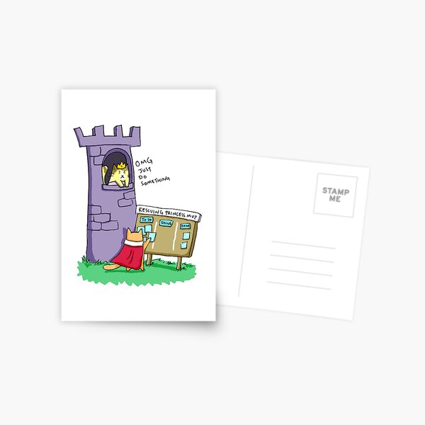 Princess Rescue MVP Postcard