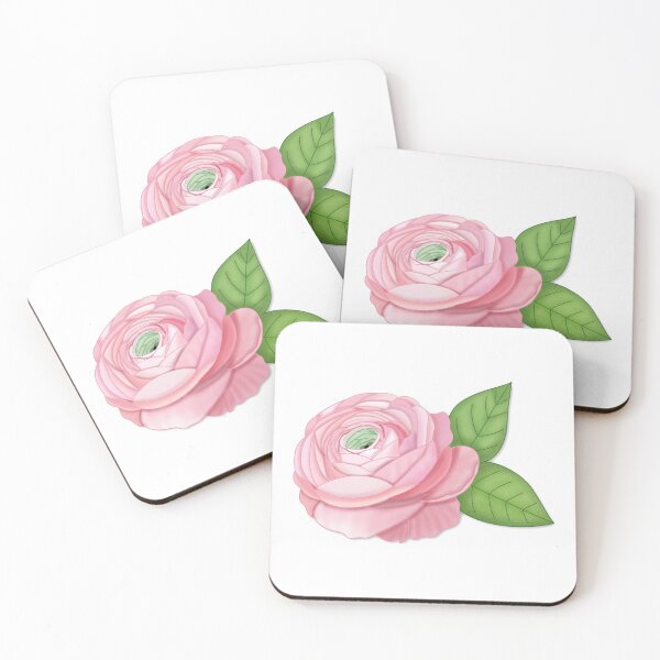 Item preview, Pink Ranunculus Flower designed and sold by Gsallicat.