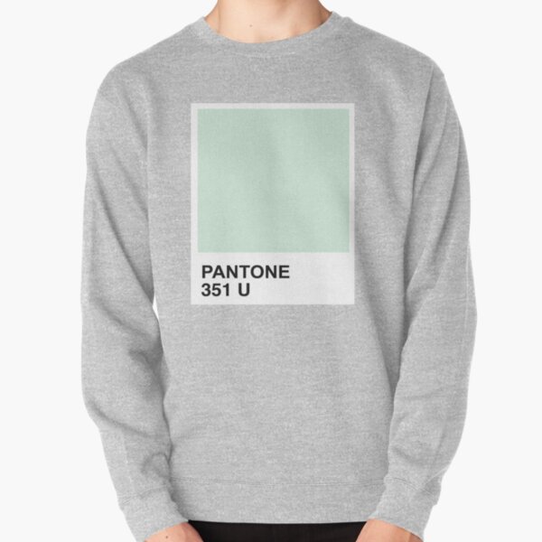 Pantone Mint + Tangerine Pullover Sweatshirt