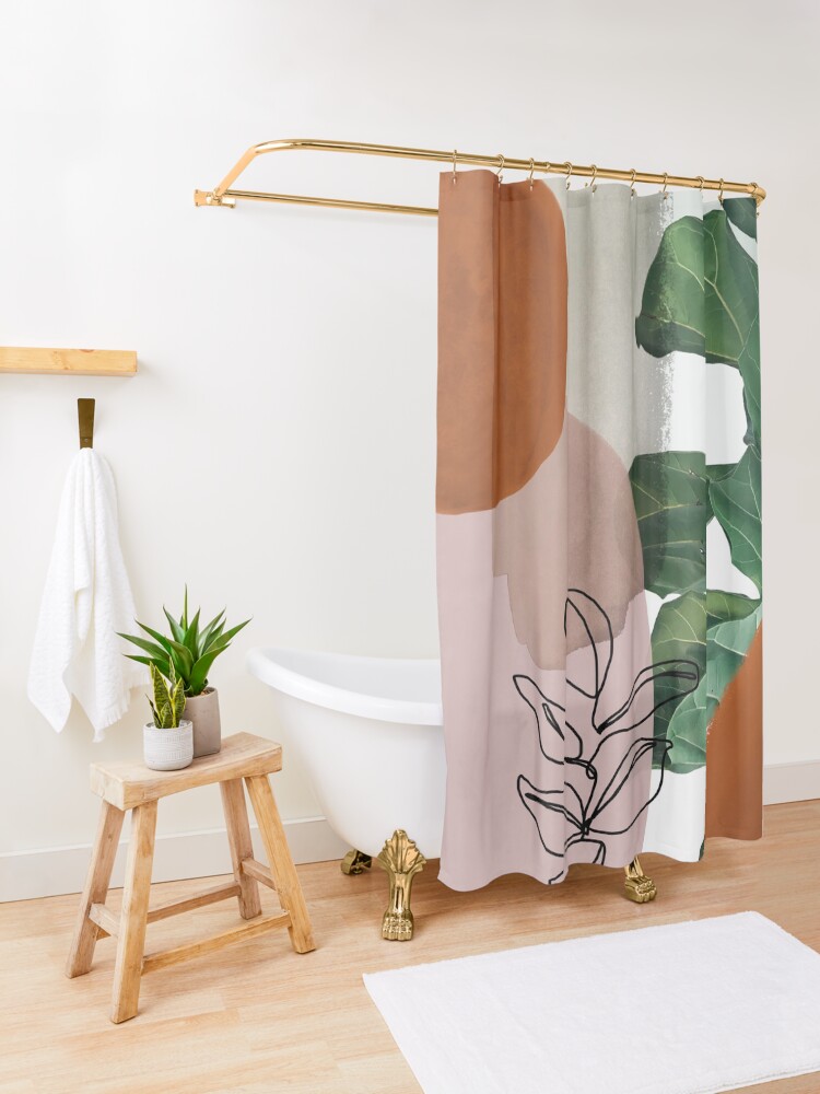 Alternate view of Simpatico V2 Shower Curtain