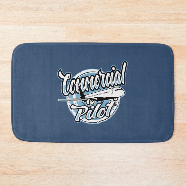 Item preview, Commercial Pilot Blue designed and sold by rustyredbubble.