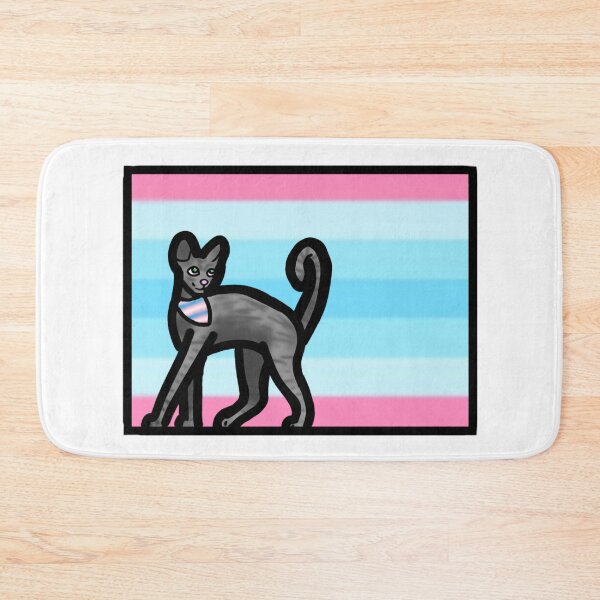 Item preview, Transmasculine Pride Kitty designed and sold by inkcoveredragon.