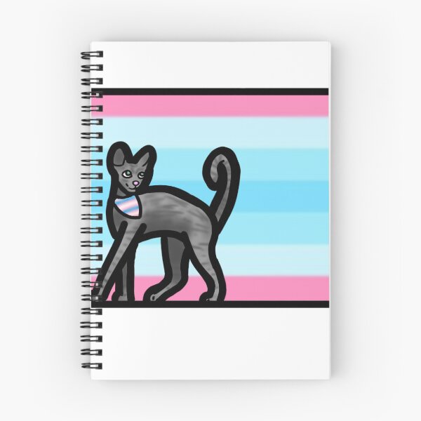 Item preview, Transmasculine Pride Kitty designed and sold by inkcoveredragon.