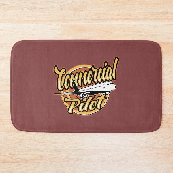 Item preview, Commercial Pilot Red designed and sold by rustyredbubble.