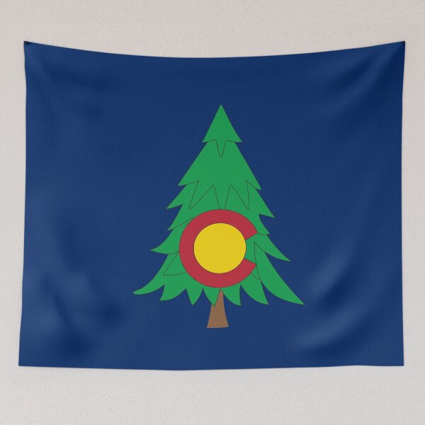 Item preview, Hand Drawn Tree Colorado Flag designed and sold by itsrturn.