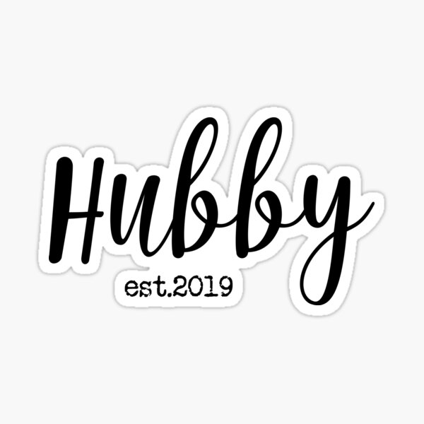 Artikel-Vorschau von Ehemann Est 2019, designt und verkauft von AlphaDist2.