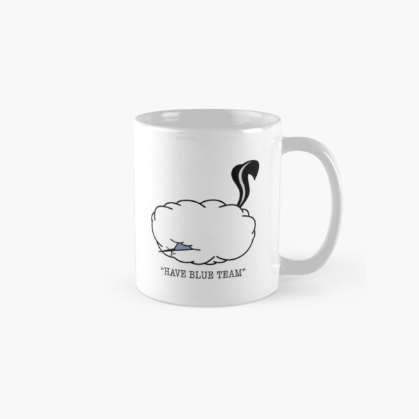 Aperçu de l'œuvre Avoir la tasse bleue d'équipe créée et vendue par elimydlarz.