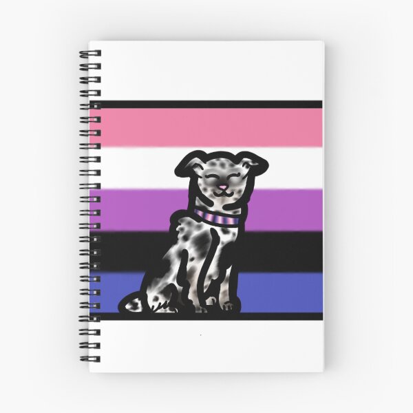 Item preview, Genderfluid Pride Puppy designed and sold by inkcoveredragon.