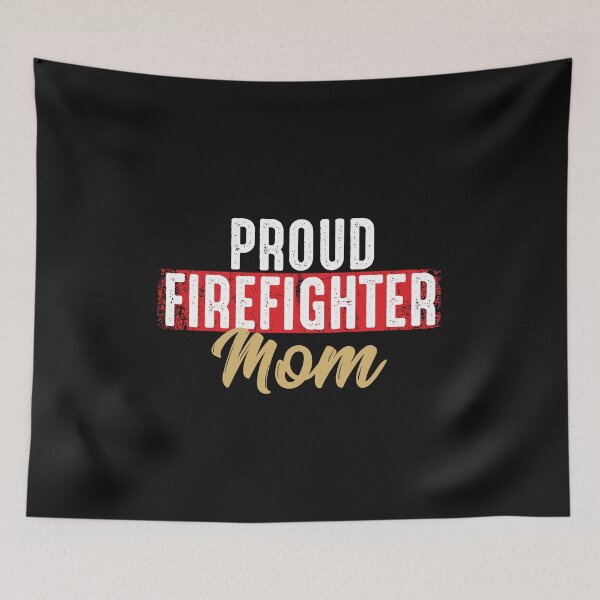 Item preview, Proud Firefighter Mom Red Line Golden Mama designed and sold by alenaz.