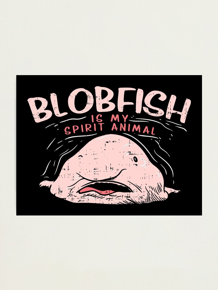 Blobfish Is My Spirit Animal Funny Blobfish Meme' Kids' Sport T-Shirt