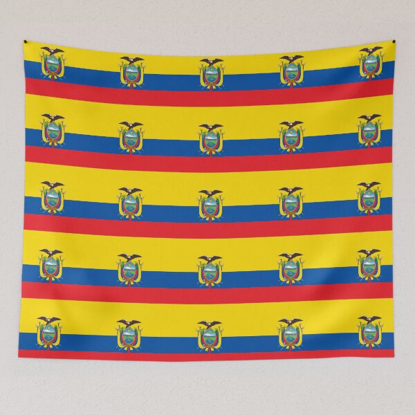Item preview, Ecuador World Flag - Ecuadorian Football T-Shirt designed and sold by deanworld.