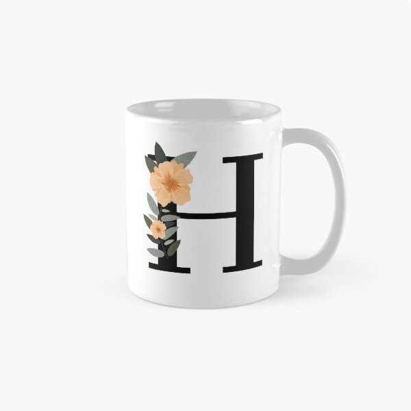 Item preview, Flower Monogram Letter H designed and sold by PenningtonArt.