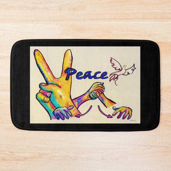 Item preview, ASL Peace designed and sold by EloiseArt.