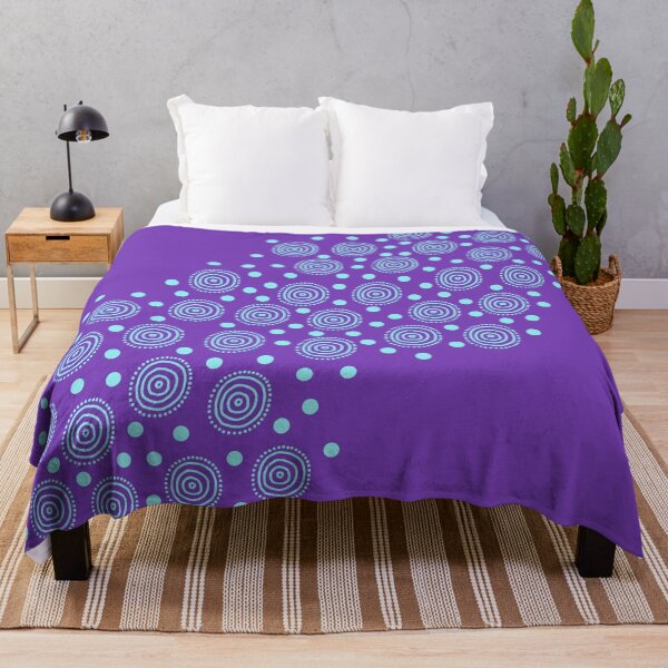 Item preview, Circles in Circles: Deep Purple and Teal designed and sold by Whoopsidoodle.
