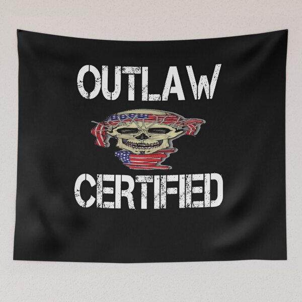 Aperçu de l'œuvre Cadeau certifié Outlaw pour 1% motard créée et vendue par Kiwi-Tienda2017.