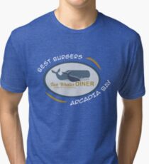 Two Whales Diner Tourist Shirt - Episode 2 Tri-blend T-Shirt