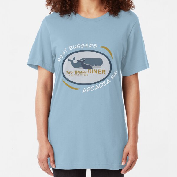 Two Whales Diner Tourist Shirt - Episode 2 Slim Fit T-Shirt