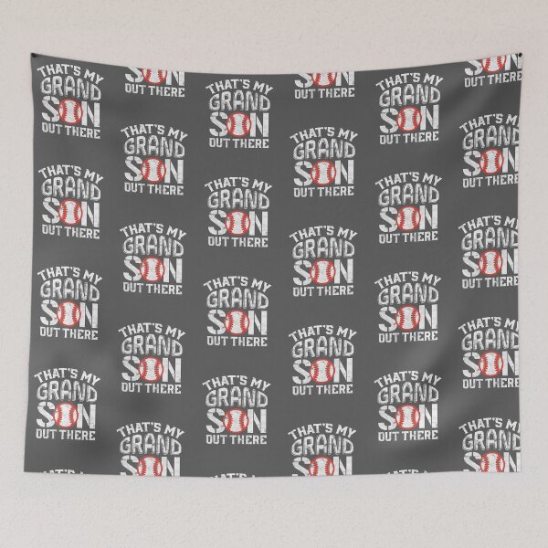 Item preview, That's My Grandson Out There - Cool Baseball Grandpa graphic designed and sold by bkfdesigns.