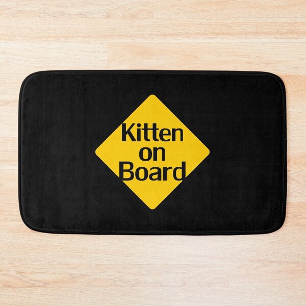 Item preview, Baby Kitten On Board - Cat Sticker designed and sold by deanworld.