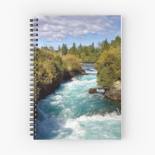 Item preview, The Waikato River, Taupo, New Zealand designed and sold by ChristineJayne.
