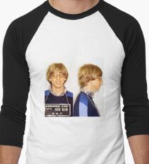 Bill Gates Mugshot Men's Baseball ¾ T-Shirt