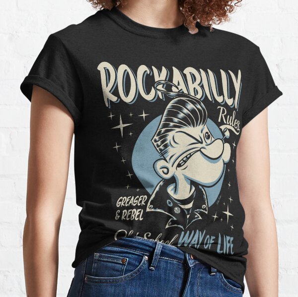 Frost Beskatning Aftale Rockabilly T-Shirts for Sale | Redbubble