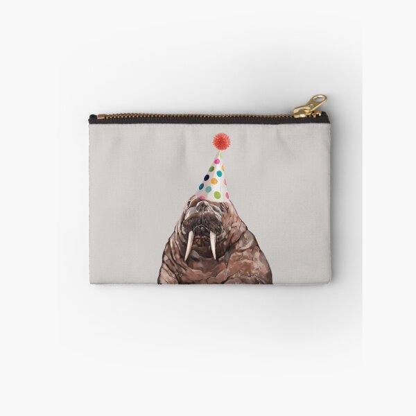 Item preview, Moody Walrus with Party Hat designed and sold by bignosework.