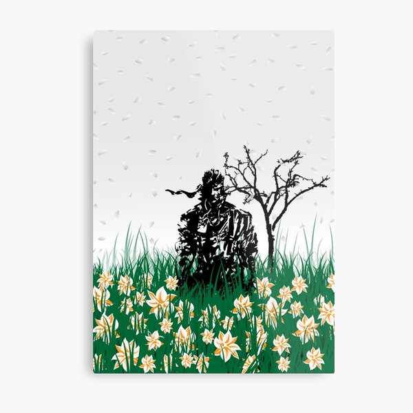 The end of Joy (MGS3) Metal Print