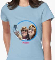 Thelma and Louise selfie - Susan Sarandon & Geena Davis Women's Fitted T-Shirt
