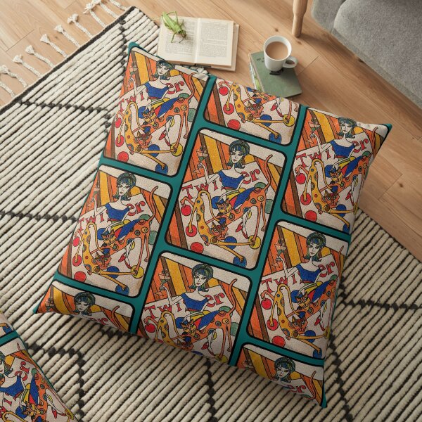 Twister! Floor Pillow