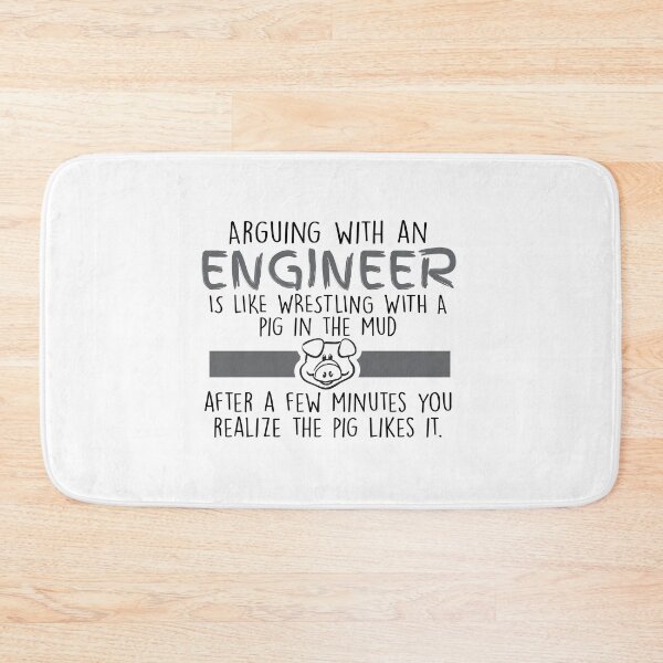 Item preview, Funny Engineer Arguing with an Engineer  designed and sold by eaglestyle.