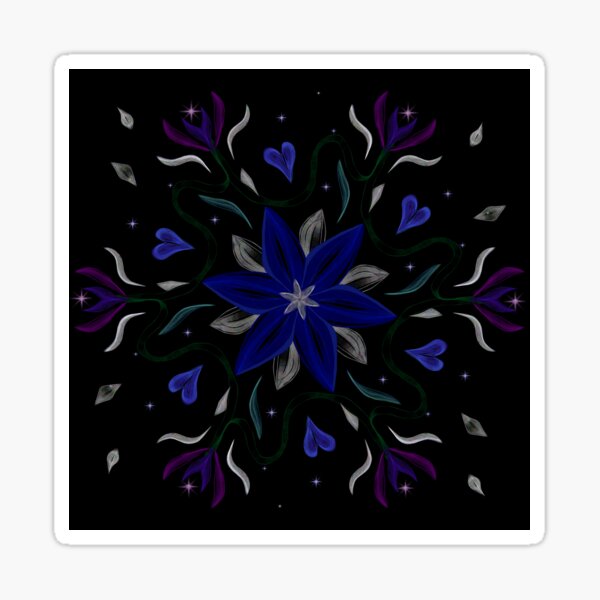 Item preview, Blue Starflower designed and sold by StephOBrien.