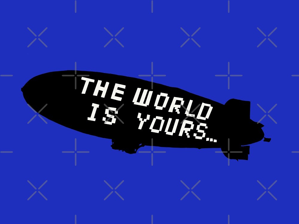 Эскиз the world is yours