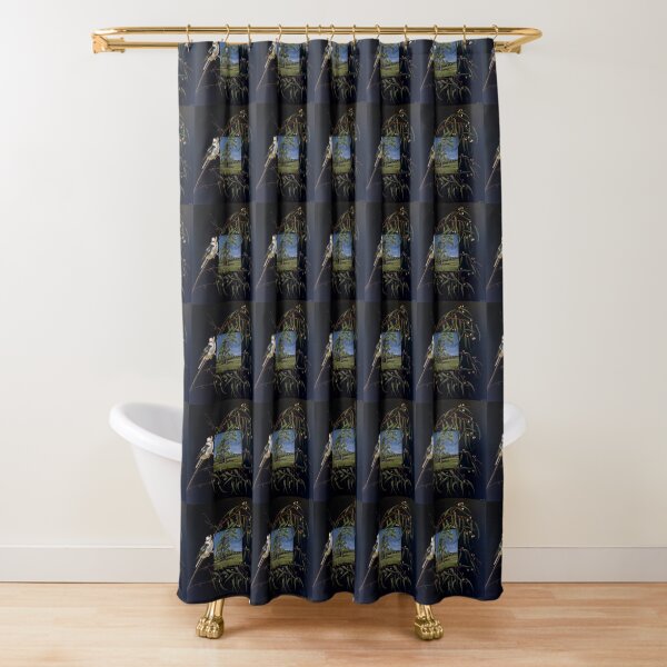 Merry Merry King - Oil Painting by Avril Thomas - Adelaide / South Australia Artist Shower Curtain