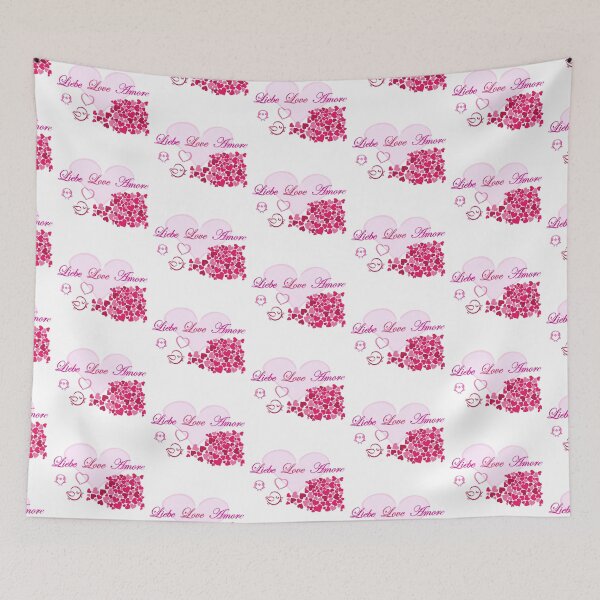Item preview, love, hearts, birds, heart, pink, pink, love designed and sold by theherbst131313.